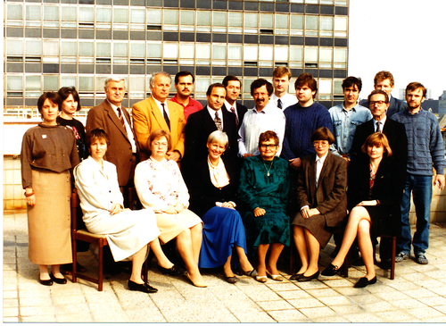 Zamestnanci oddelenia (akad. rok 1992/1993)